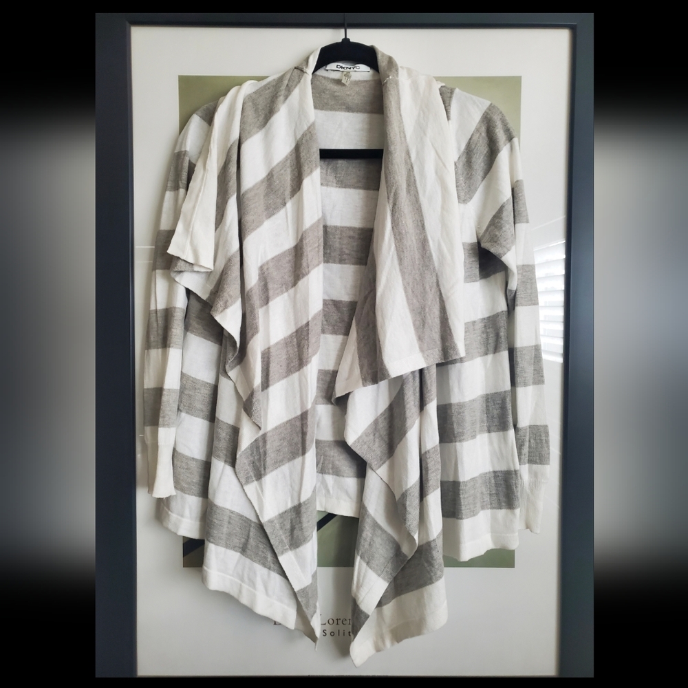 Ladies DKNY waterfall sweater (NWT)